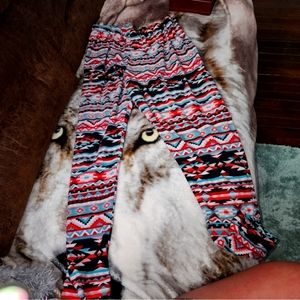 💋5/20 nobo tribal pattern leggings xl